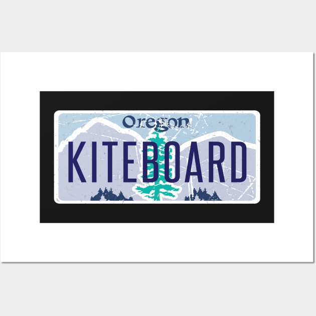 Oregon Kite Boarding Surfing With The Wind Wall Art by grillingmontana